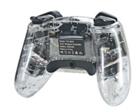 Mando inalámbrico T23 Max para Nintendo Switch pro, controlador de juego transparente con luz mágica RGB, Gamepad para PC, NFC