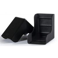 Angle rond de protection d'angle en plastique pour le bord de meubles de cadre d'album