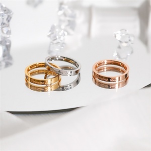 Inspired Jewelry Custom Angel Number <b>Name</b> Personalized <b>Rings</b> Waterproof Stainless Steel Engraved Gold Band <b>Ring</b> for Women - Product Image 5