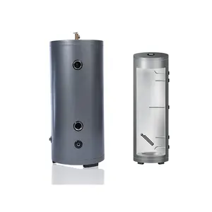 Gosbel 300l गर्म पानी की टंकी के लिए बॉयलर के लिए बिजली के हीटर उच्च दबाव स्टेनलेस स्टील बफर टैंक गर्मी पंप
