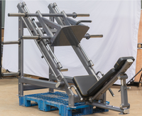 YG-ES021 Équipement de fitness professionnel en acier pour la musculation, machine à squat linéaire à 45 degrés et presse à jambes à charge par plaques
