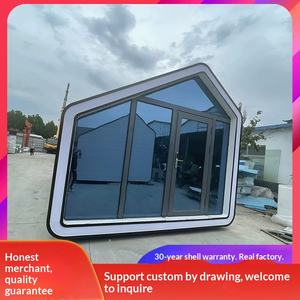 บ้านเคลื่อนที่แบบโมดูลาร์ ตู้คอนเทนเนอร์ ห้องพักแบบแคปซูล ห้องแคปซูลชมดาว ห้องพักกลางแจ้ง แคมป์ปิ้ง บีแอนด์บี ฯลฯ - Product Image 1