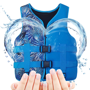 Gilet de sauvetage pour enfants pour la pêche en apnée Gilet d'aide à la flottabilité Caractéristiques de sécurité Mousse <span class=keywords><strong>néoprène</strong></span> pour les sports nautiques - Product Image 2