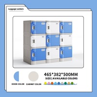 Armoire de rangement pour cartable en plastique coloré pour maternelle Casier de rangement en classe ABS durable