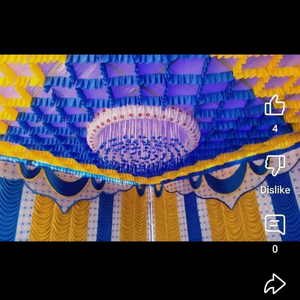 Tela de encaje de estilo costilla ecológica, cortina de arco de boda elástica para ceremonia al aire libre, fiesta, escenario, decoración de eventos - Product Image 1