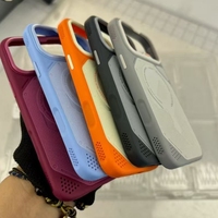 Coques de téléphone BAILI Factory Cool Creative Mech Armor Cellular Mesh Cooling pour iPhone 14/15 PLUS, magnétiques, anti-chute.