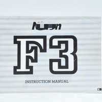 Controlador de Programación PLC Dedicado para Automatización Industrial, F3 Manual, Original en Inglés, Nuevo, Disponible en Stock