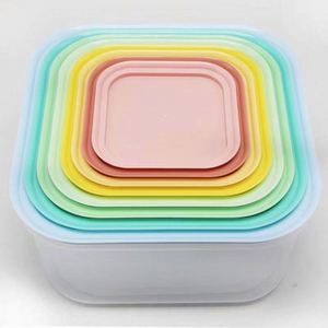 Juego de 8 Contenedores Organizadores para Refrigerador USSE, Caja de Almacenamiento de Alimentos para Clasificar Alimentos - Product Image 3