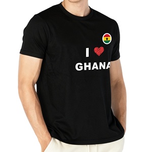 Camiseta Ligera y Transpirable para Fanáticos de Ghana, Ideal para Reuniones y Partidos al Aire Libre en Verano - Product Image 3