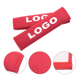 2 Pezzi Copri Cintura di Sicurezza in Cotone Stile JDM Racing con Logo Personalizzato, Morbidi Cuscinetti per Spalle Universali per Auto - Product Image 5