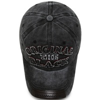 Casquette de baseball ajustable avec logo brodé 3D, en coton délavé, style vintage, pour papa, protection solaire, sport, vente