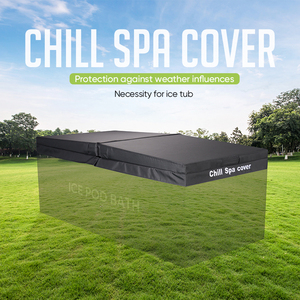 <span class=keywords><strong>Couverture</strong></span> Immer Modern <span class=keywords><strong>Spa</strong></span> pour Bain de Glace en Tissu Oxford Imperméable, Isolation <span class=keywords><strong>Thermique</strong></span>, Maintient au Froid Plus Longtemps, Convient à la Plupart des Baignoires - Product Image 2