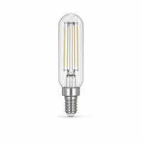 Tube lumineux à filament LED T8 4 fils 2200-6500K CRI 90+ Dimmable 3W 4W 4.5W pour lustre