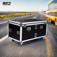 Caja de herramientas de almacenamiento de aluminio Flight Case Pro Audio Rack Flight Case para equipo de audio Transporte Road Case Live Video