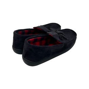 Warmlab soft traspirante punto a mano <span class=keywords><strong>slip</strong></span> on casual mocassini da <span class=keywords><strong>uomo</strong></span> piatti in pelle scamosciata pantofola casual da <span class=keywords><strong>uomo</strong></span> in ecopelle - Product Image 4