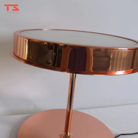 Lampe de bureau LED de luxe nordique avec corps en fer et verre flexible, abat-jour en dôme de style européen moderne et postmoderne, éclairage domestique pour chambres à coucher
