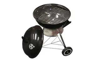Flash Sale Outdoor 14 16 18 22 Inch Kettle Grill Metal Trolley Portable Charcoal Camping Bbq Grill For 3-5