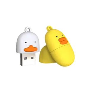 3D customized PVC and rubber 8gb cartoon usb flash drive 16gb bulk animal USB stick 32GB pen drive 64gb