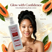 Lotion Corporelle Éclatante & Raffermissante Papaye Glutathion Éclaircit les Taches Brunes Absorption Rapide Hydratation Profonde pour Peaux Sèches