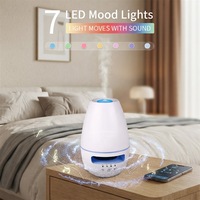Diffuseur d'arômes électrique de table en plastique Shenzhen Dituo avec haut-parleur intégré, capacité de 120 ml, fonction de minuterie, humidificateur