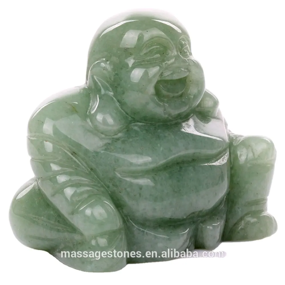 Lachende Boeddhabeelden Groothandel Jade Standbeeld van Boeddha