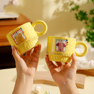 <span class=keywords><strong>Set</strong></span> di 4 Tazze in Ceramica Impilabili <span class=keywords><strong>Winnie</strong></span> <span class=keywords><strong>the</strong></span> <span class=keywords><strong>Pooh</strong></span>, Simpatiche Tazze per Caffè e Latte, <span class=keywords><strong>Set</strong></span> Regalo per Colazione - Product Image 5