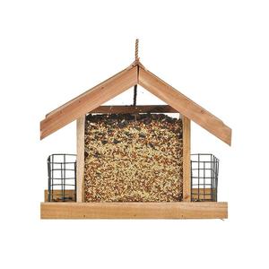 Amazon Venta caliente de pájaro de madera alimentador con ventana de acrílico - Product Image 1