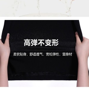 Men's T-Shirt Solid Color Loose Fit Round Neck Pure Cotton Breathable Dance Wear Heavyweight Customizable - Product Image 1