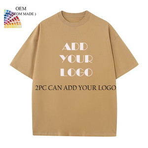 공장 도매 체육관 남성 티셔츠 남여 공용 헤비급 남성 100% 면 브랜드 O-넥 인쇄 사용자 정의 일반 셔츠 - Product Image 1