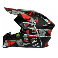 Casco todoterreno de motocross aprobado por DOT de fábrica