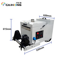 Impresora de Tela para Camisetas de Inyección de Tinta A3 Pro Premium, 2 Cabezales de Impresión Xp600, Rollo de Película PET de 30 cm, Transferencia de Calor, Impresora DTF A3 para Camisetas