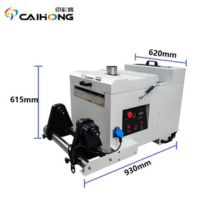 מדפסת הזרקת דיו פרימיום A3 Pro להדפסה על בדים לחולצות, 2 ראשי הדפסה Xp600, גליל 30 ס\\\"מ של סרט PET להעברת חום, מדפסת DTF לחולצות A3 - Product Image 4