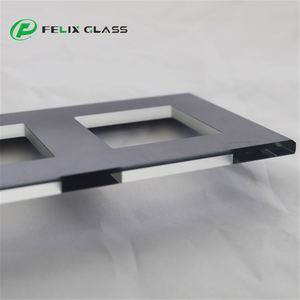 Custom OEM 3-12mm Thick Polished Solid Flat Decorative Tempered Glass Silk <b>Screen</b> Printing for Lighting Multi-Room Applications - Product Image 2