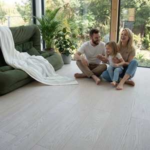 Pavimento in Legno Ingegnerizzato Multistrato Antiscivolo a Spina di Pesce in Rovere Bianco e Frassino, Stabile, per Soggiorno, con Sistema Click Lock, Direttamente dalla Fabbrica Cinese - Product Image 6