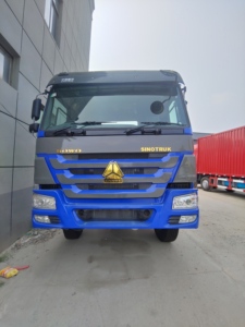 Camions tracteurs d'occasion HOWO 371 6X4 40 tonnes pour remorques porte-conteneurs – Prix en Chine - Product Image 4