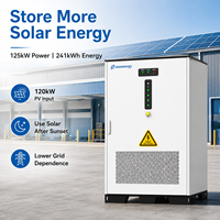 Armoire de stockage d'énergie solaire diesel LiFePO4 125 kW 241 kWh, solution de projet pour la stabilité des micro-réseaux dans les campus de fabrication européens