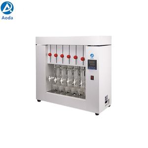 Aoda <span class=keywords><strong>SZF</strong></span>-<span class=keywords><strong>06C</strong></span> Grain alimentation laitier Analyse de la teneur en matière grasse brute Analyseur de graisse Soxhlet de laboratoire - Product Image 4