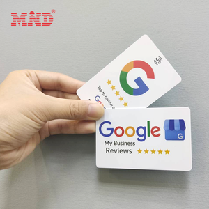 Tarjeta NFC con Reseña en <span class=keywords><strong>Google</strong></span>, NTAG 213, NTAG 215, NTAG 216, RFID, Tarjeta de Reseña de <span class=keywords><strong>Google</strong></span> - Product Image 3