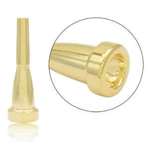 ปากเป่าทรัมเป็ตแบบหัวกระสุน รุ่น 3C 5C 7C ชุบเงิน ปากเป่าทรัมเป็ตสีทอง/สีเงิน อุปกรณ์เสริมเครื่องดนตรีประเภทเป่า<span class=keywords><strong>ลม</strong></span> - Product Image 5