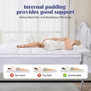 Colcha de lino grueso ecológica original texturizada natural resistente al desgaste lavable para todas las estaciones mejora la llanura para hoteles - Product Image 4