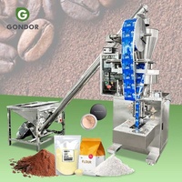 Emballage de farine de savon Machine de remplissage de sacs de poudre de tarière semi-automatique en poudre de henné de 5kg pour les petites entreprises