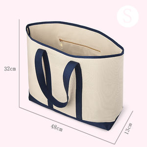 Stoney Clover NO MOQ stock Hotsale Bolso de hombro de lona de gran capacidad Bolso de compras con logotipo personalizado duradero Bolso de mano para mujer - Product Image 6