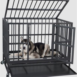 Toptan Dayanıklı Ağır Hizmet Tipi Çok Satan Yüksek Kaliteli Kolay Kurulumlu Galvanizli veya PVC Dış Mekan Köpek Kulübesi - Product Image 1