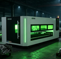 Nouvelle machine de découpe laser à fibre C7 à traction latérale, contrôlée par IA, pour tôles métalliques, découpeuse laser CNC de plaques d'acier haute précision, automatique