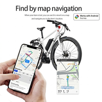 Traceur GPS étanche pour véhicule avec navigation étape par étape, suivi en temps réel, longue autonomie de la batterie via application