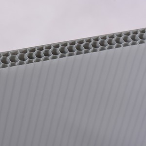 صحائف شمسية حديثة شفافة متينة خارجية Carports سقوف مشط العسل ألواح شمسية PC منقوشة - Product Image 4