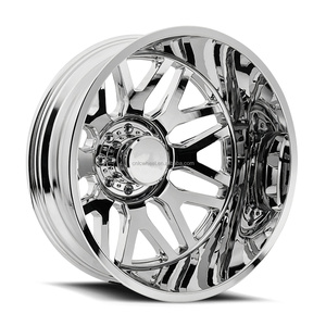 โครเมียมหรูหรา ขนาด 20 22 <span class=keywords><strong>24</strong></span> 8.25J สำหรับ F350 F450 Chevy Silverado 3500HD GMC Sierra 8x165.1/8x170/8x200/8x210 - Product Image 2
