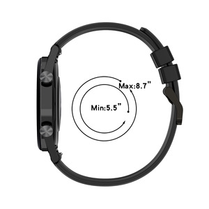 Correa de Reloj Inteligente Deportiva de Silicona de 22 mm de Fábrica BEEFLYPOWER, Caja de Goma para huawei <span class=keywords><strong>GT2</strong></span> 46 mm <span class=keywords><strong>Honor</strong></span> Watch GS3, Accesorios para Hombre - Product Image 4