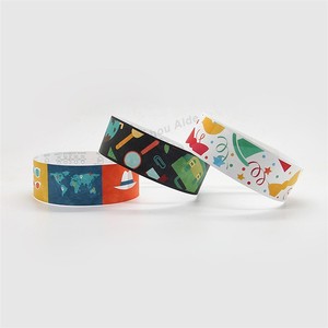 Pulseras de Papel Tyvek Desechables para Eventos, Entradas Impermeables de Tyvek con Logotipo Personalizado para Festivales - Product Image 6