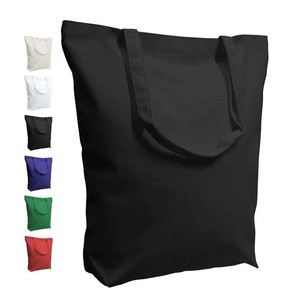 Customized Promotional Gift Blank Logo Printed Eco-friendly Organic Muslin shopping Calico Cotton Canvas Tote Bag